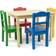 Humble Crew Primary Kids Wood Table & 4 Chairs Set