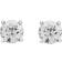Effy Stud Earrings - White Gold/Diamond