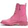 Sam Edelman Kid's Lydell Combat Boot - Pink Confetti Leather