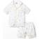 Petite Plume Kid's Easter Gardens Pajama Shorts Set - White