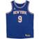 Fanatics New York Knicks RJ Barrett Autographed Jordan Brand Blue Icon Swingman Jersey