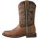 Ariat Delilah Round Toe Western Boot W - Distressed Brown