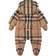 Burberry Check Puffer Suit -Beige