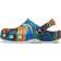 Crocs Kid's Classic Out of this World II - Bright Cobalt/White