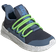 adidas Kid's Lite Racer Adapt 4.0 Lifestyle Running Slip - Altered Blue/Shadow Navy/Solar Green