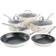 Martha Stewart Lockton Cookware Set with lid 10 Parts