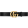 Gucci GG Marmont Thin Belt - Black Leather