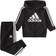 adidas Baby Boy's French Terry Hooded Jacket Set - Black
