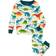 Hatley Organic Cotton Pajama Set - Dino Park (F22DWK204O)