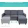 Best Choice Products Sectional Sofa 78" 3 Seater