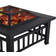 BestMassage Square Fire Pit 32"