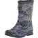 Joules Roll Up Flexible Printed Wellies - Camo Sharks