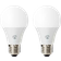 Nedis WIFILRC20E27 LED Lamps 9W E27 2-pack