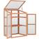 OutSunny Cold Frame Greenhouse 30x24" Wood Polycarbonate