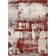 Nourison Maxell Red, Beige, Gray 94x126"