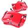 Power Stop S4754 Pair of High-Temp Red Powder Coated Calipers
