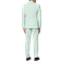 OppoSuits Magic Mint Pastel Trim Fit Suit & Tie