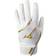 Mizuno MVP Adult Baseball Batting Gloves - White-Gold