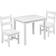 Flash Furniture Kid's Solid Hardwood Table & Chair Set 3-pcs