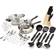 Gibson Home Total Kitchen Lybra Cookware Set with lid 32 Parts