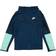 Nike Boy's Sportswear Tech Fleece Full-Zip Hoodie - Valerian Blue/Mint Foam/White (CU9223)