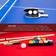 Hathaway Maverick 7ft Pool & Table Tennis Multi Game Set