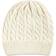 Hudson Baby Knitted Caps 3 pack - Pink/Cream