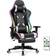 D142 Computer Gaming Chair - Black/White