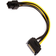 Monoprice SATA 15-pin PCI-6-pin PCI Adapter 6ft