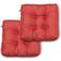 DuckCovers Tang Thang Chair Cushions Red, Blue, Green (48.3x48.3)