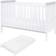 Tutti Bambini Rio Cot Bed with Cot Top Changer & Mattress 87.1x144.2cm
