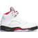 Nike Air Jordan 5 Retro M - True White/Fire Red/Black/Metallic Silver