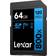 LEXAR High-Performance SDHC Class 10 UHS-I U3 V30 120MB/s 64GB (800x)
