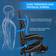 Yssoa Adjustable High Back Gaming Chair - Black/Grey