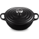 Le Creuset Satin Black Signature Soup Pot med lock 3.1 L 24 cm