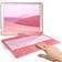 Typecase Touch iPad 9th Generation Case with Keyboard (10.2", 2021), Multi-Touch Trackpad, 10 Color Backlight, 360° Rotatable, Thin & Light for iPad 8th Gen, 7th Gen, Air 3, Pro 10.5 (Rose Gold)