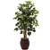 Nearly Natural Ficus Tree with Decorative Planter 44"