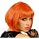 Boland Cabaret Wig Orange