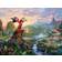 Ceaco Thomas Kinkade Fantasia Lady & The Tramp Winnie The Pooh Tangled Disney Dreams Collection 4 in 1