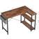 CubiCubi Small L Shaped Table Writing Desk 27.5x40"