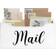 Elegant Designs Mail Storage Box