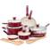 GreenPan Rio Healthy Cookware Set with lid 16 Parts