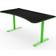 Arozzi Arena Ultrawide Curved Gaming Desk - Green with Black Accents
