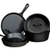 Lodge Cast Iron Cookware Set with lid 5 Parts