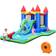 Costway Inflatable Bounce House Castle Water Slide with Climbing Wall