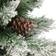Northlight Flocked Angel Pine Artificial Christmas Tree 84"