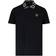 Versace Greca Short-Sleeved Polo Shirt - Black