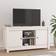 vidaXL White Solid Pine TV-benk 103x52cm