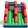 Costway 3-in-1 Dual Slides Jumping Castle Bouncer without Blower