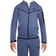 Nike Boy's Sportswear Tech Fleece Full Zip Hoodie - Diffused Blue/Black (CU9223-491)
